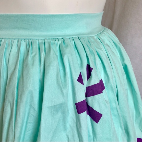 Disney Skirts Nwt Disney Alice In Wonderland Blue Tea Cup Skirt